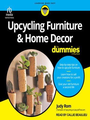 cover image of Upcycling Furniture & Home Decor For Dummies